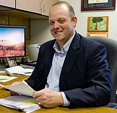 USU Collge of Ag professor Brian Warnick 