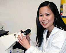 USU College of Science undergraduate chemist Isabella Chan