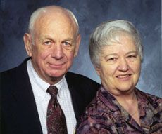 Vivian B. Willardson and the late Lyman S. Willardson