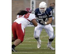 USU offensive guard Shawn Murphy