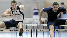 USU track action