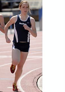 USU track, Stacie Lifferth-Dorius
