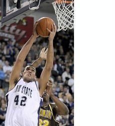 USU men's basketball action
