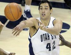 USU men's basketball action