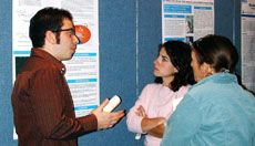USU students talk with professors