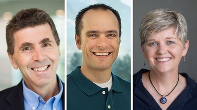 David Tarboton (left), Jeff Horsburgh (center), and Courtney Flint (right).