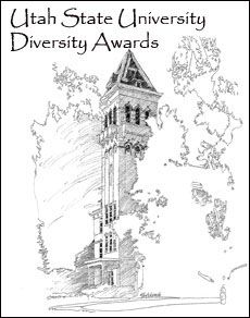 Old Main and diversity award graphic