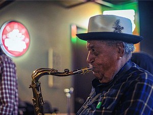 Logan Film festival musician performing