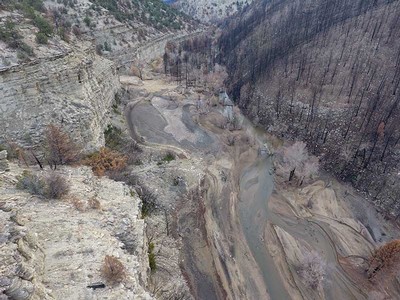 Strawberry River between the Strawberry and Starvation Reservoirs