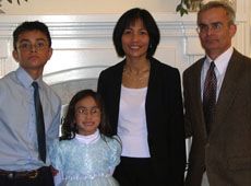 Gary Merkley and family 