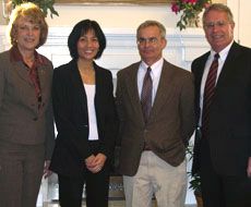 Joyce Albrecht, Pui Merkley, Gary Merkley and Stan Albrecht