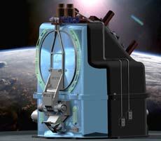 Dennis Olsen’s graphic rendering of USU’s AIM-SOFIE satellite