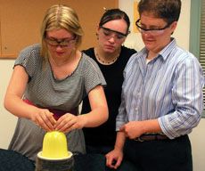 InTech students and balloon experiment