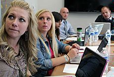 USU PR students develop strategy during crisis simulation