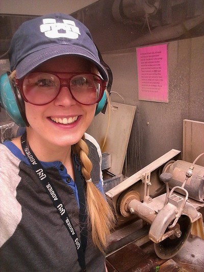 Kaitlyn Crouch, a 2019 Peak Summer Research Fellow.
