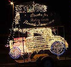 Northern Lights -- Preston Displays Brighten the Holiday