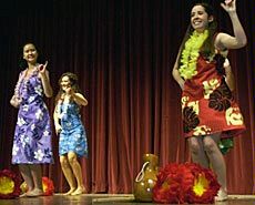USU luau entertainment, dancing