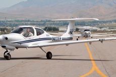 USU planes on runway