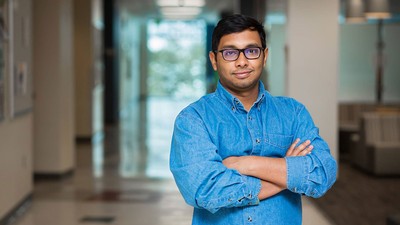 Rafiur Rahman, a master’s student in civil and environmental engineering.