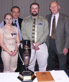 USU’s first place team and mentors with Rangeland Cup