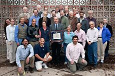 USU Biology Department group after the award presentation