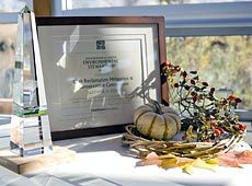 the Environmental Stewardship Award and decorations