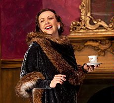 Actress Colleen Baum as Ruth in 'Blithe Spirit'
