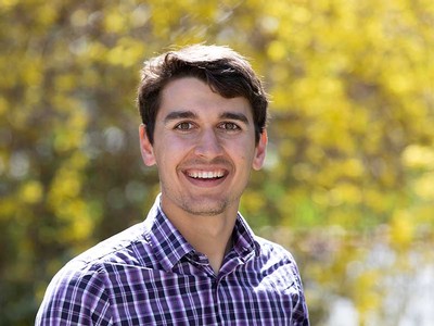 Ethan Hammer, majors in Conservation and Restoration Ecology and Ecology and Wildlife