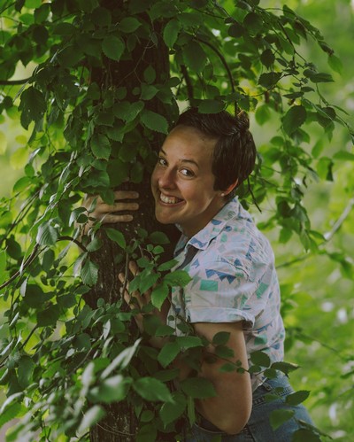 USU anthropology student Moni Butte.