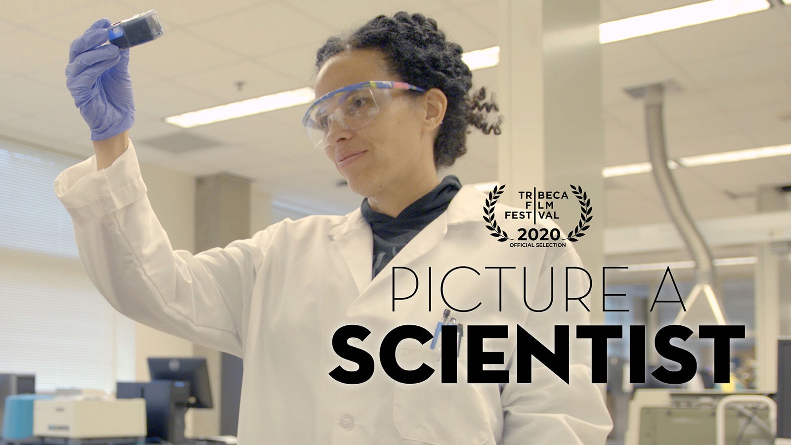 Scientist in lab.