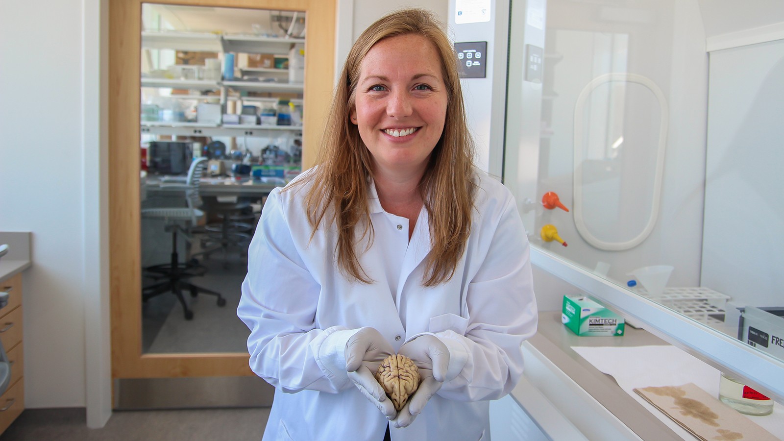USU neurobiologist Sara Freeman