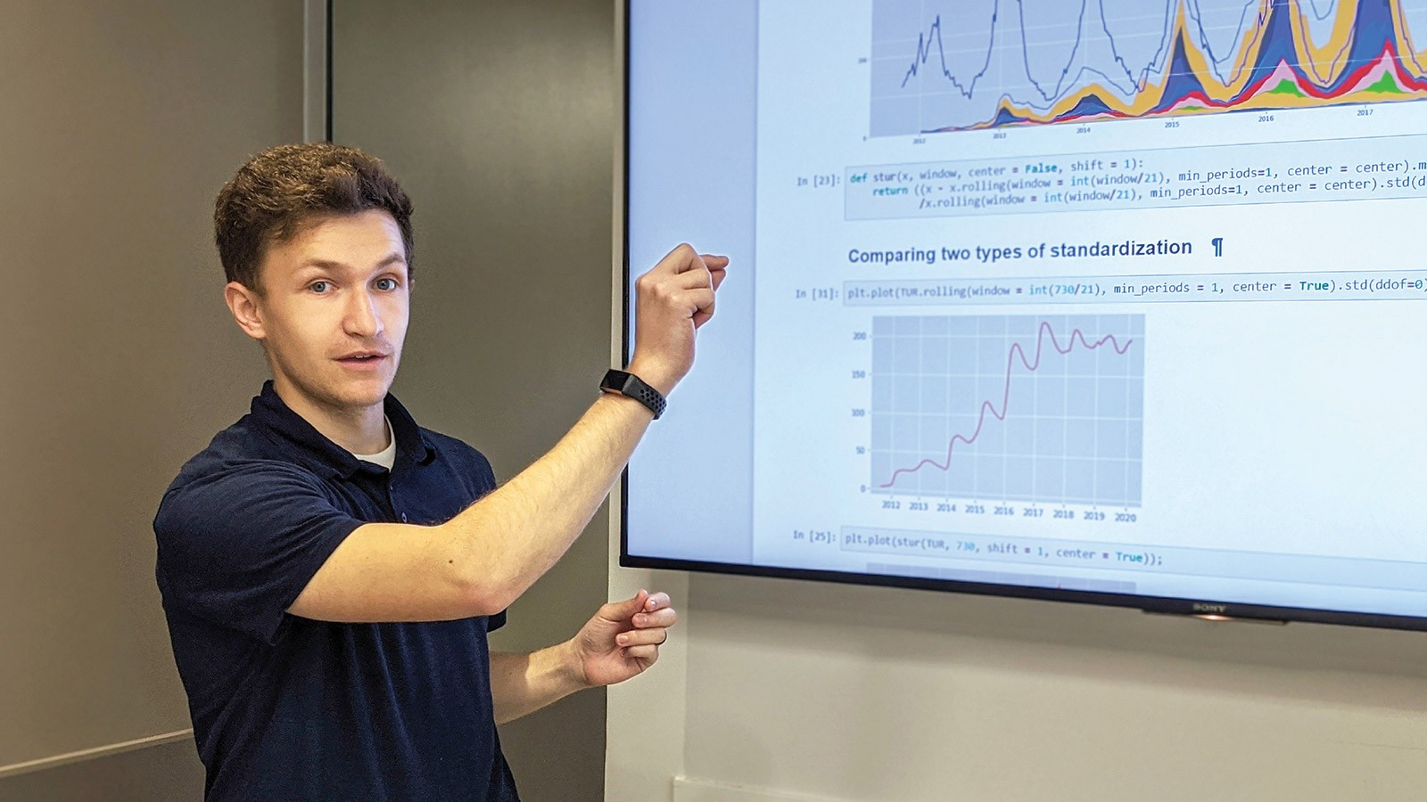 USU data scientist Spencer Perry
