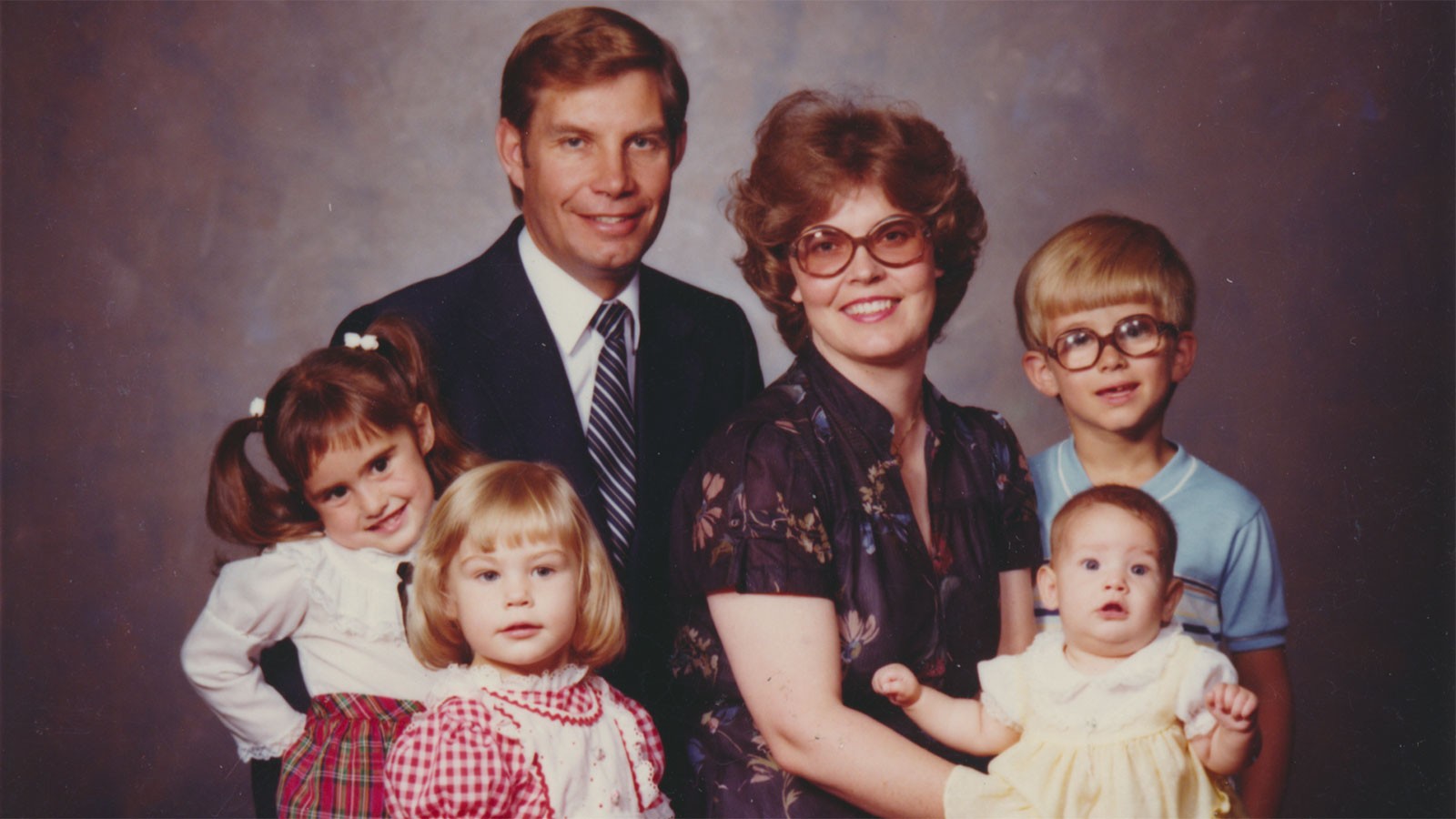 A family portrait photograph.