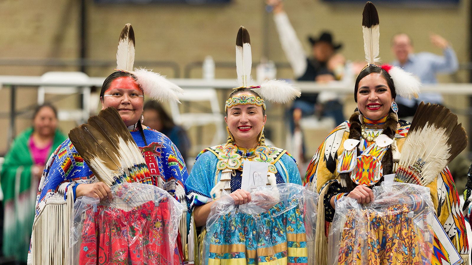 Pow wow competitors.