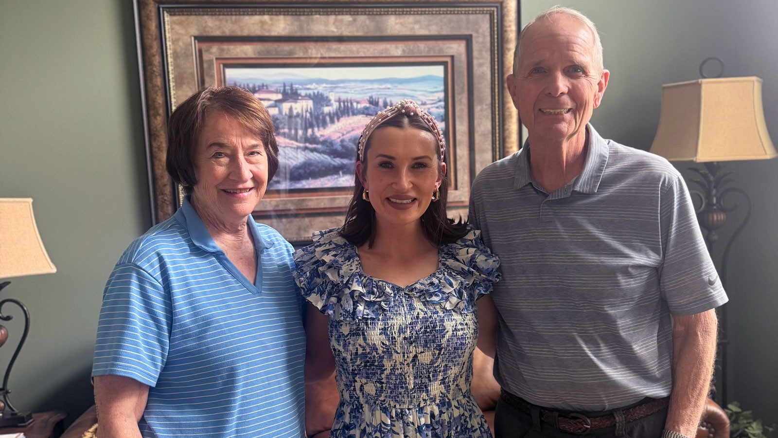 Maradee Petersen, Whitney McKay and Craig Petersen.
