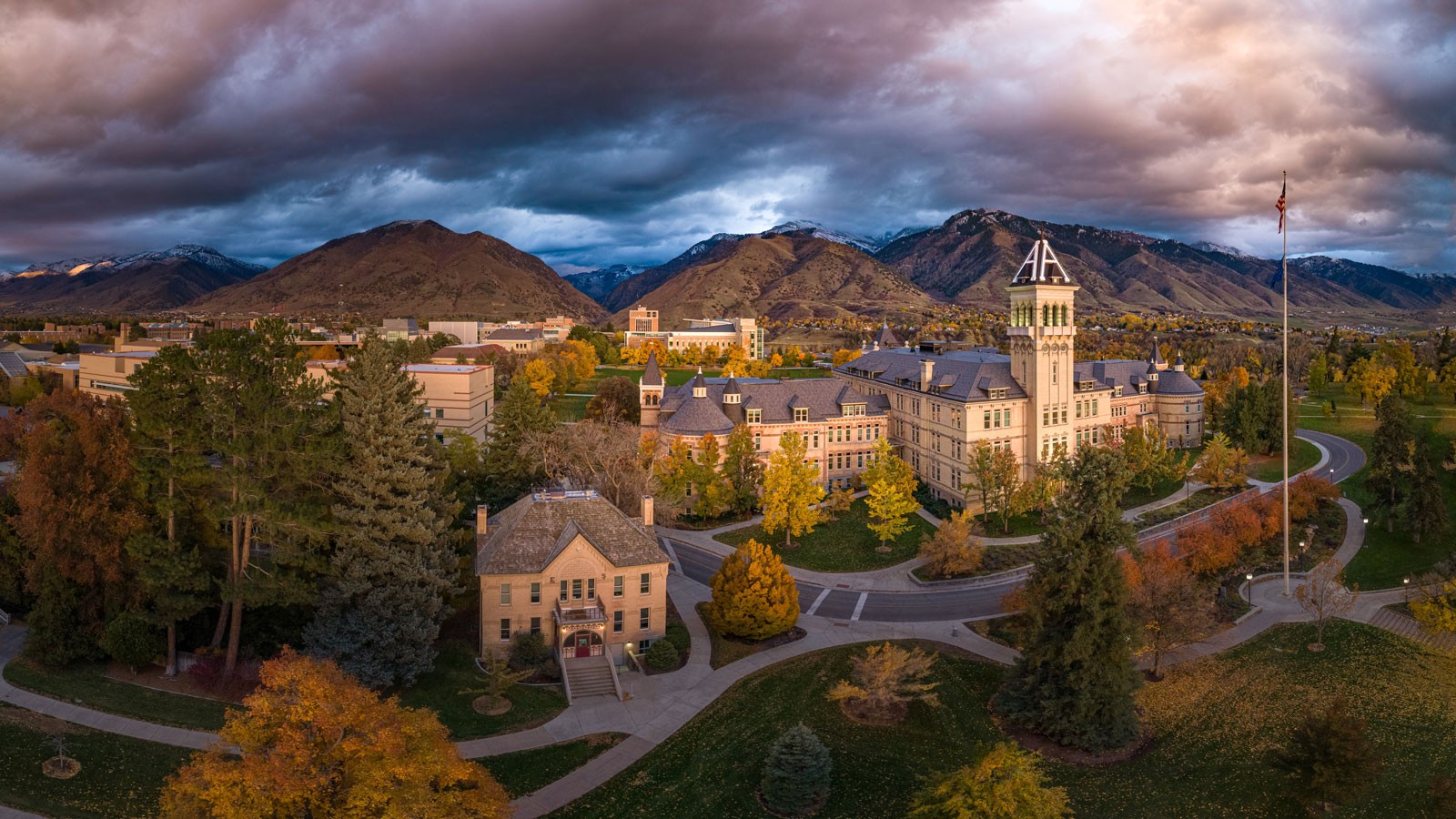The USU Logan campus.