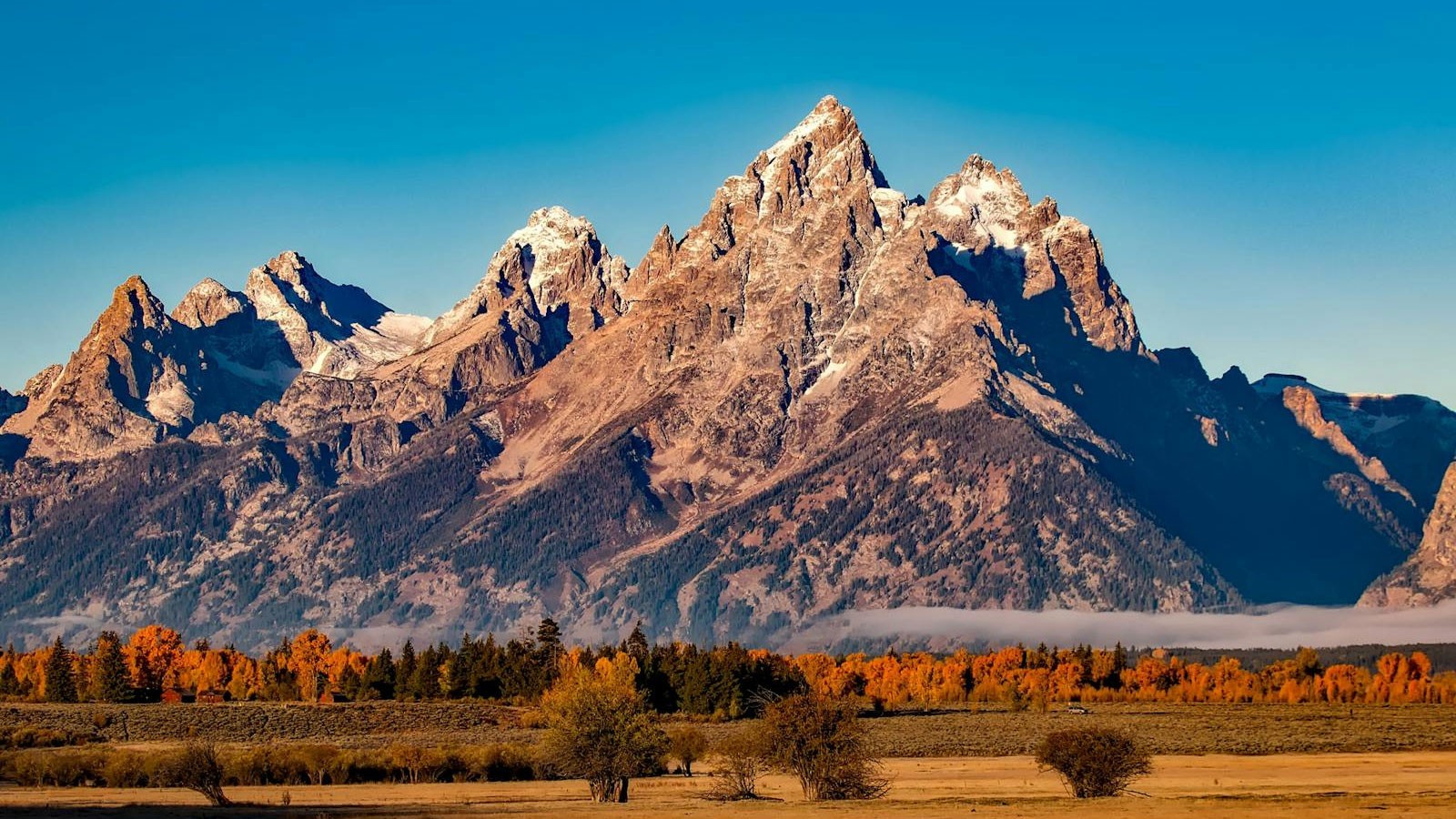The Teton Mountain Range.