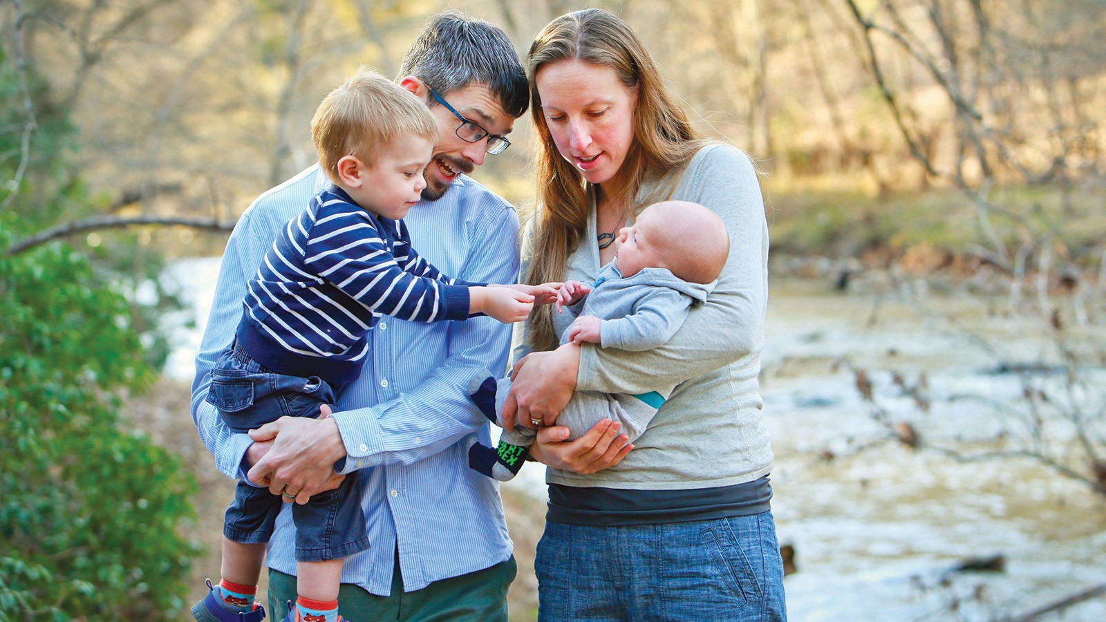 Alum Bradley Hintze and family