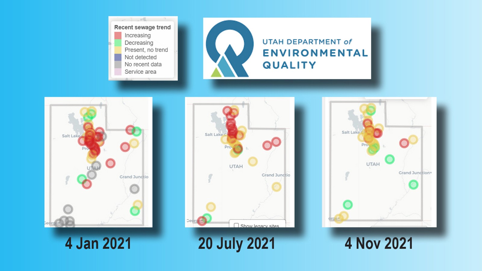 Utah sewershed data