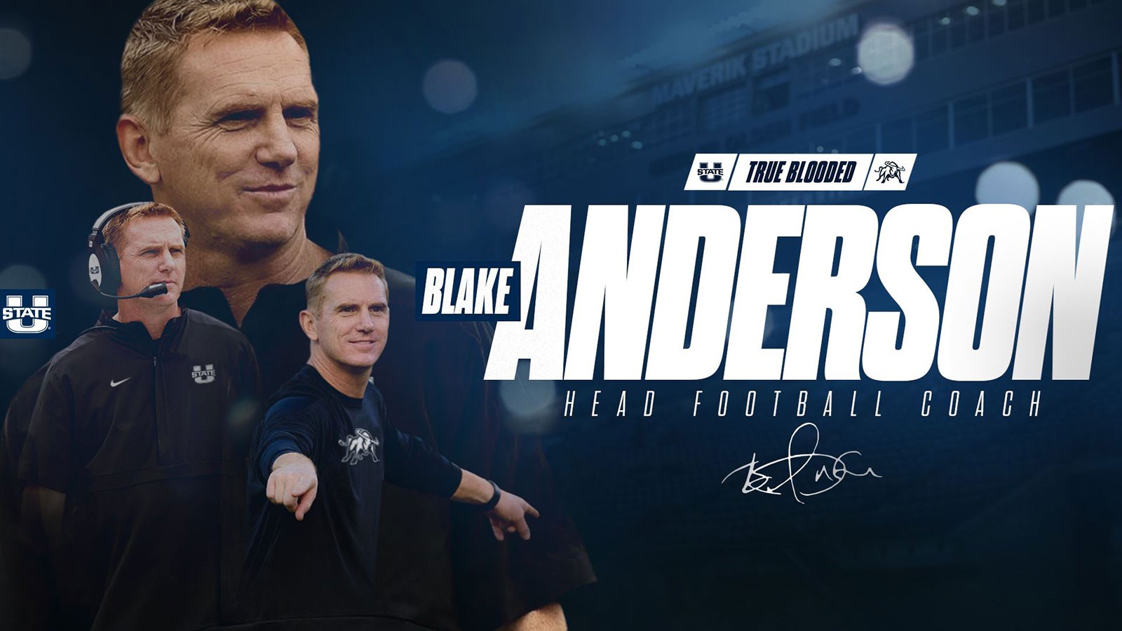 Blake Anderson Named Head Football Coach at Utah State