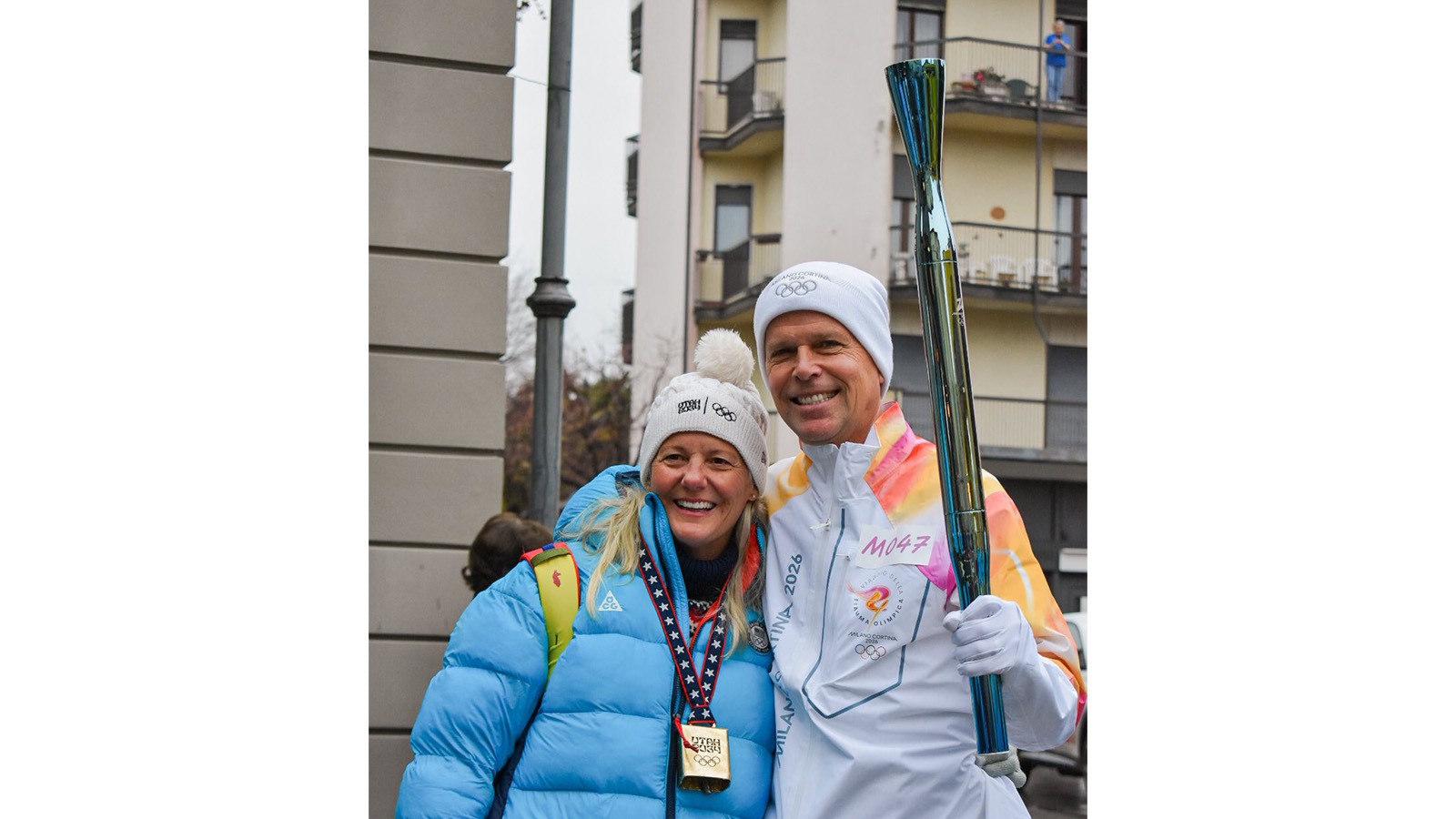 Trustee David H. Huntsman Carries Olympic Torch