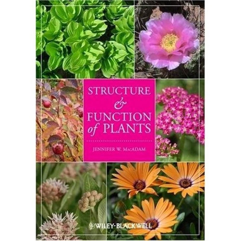 MacAdam's best-selling book in life sciences: “Structure & Function of Plants.