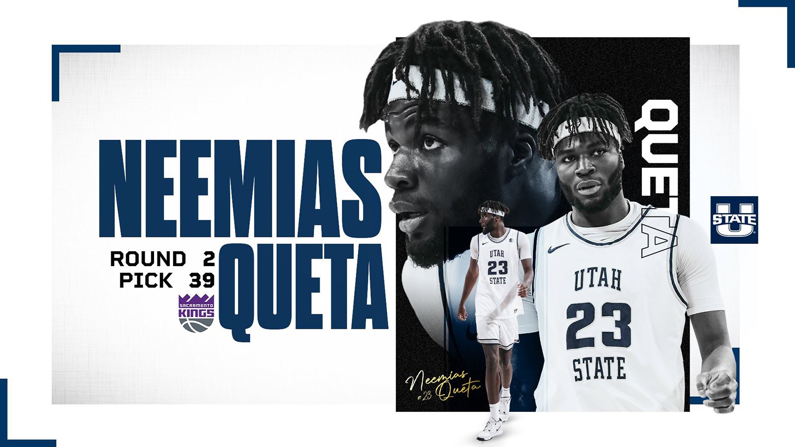 Utah State Star Neemias Queta Entering NBA Draft