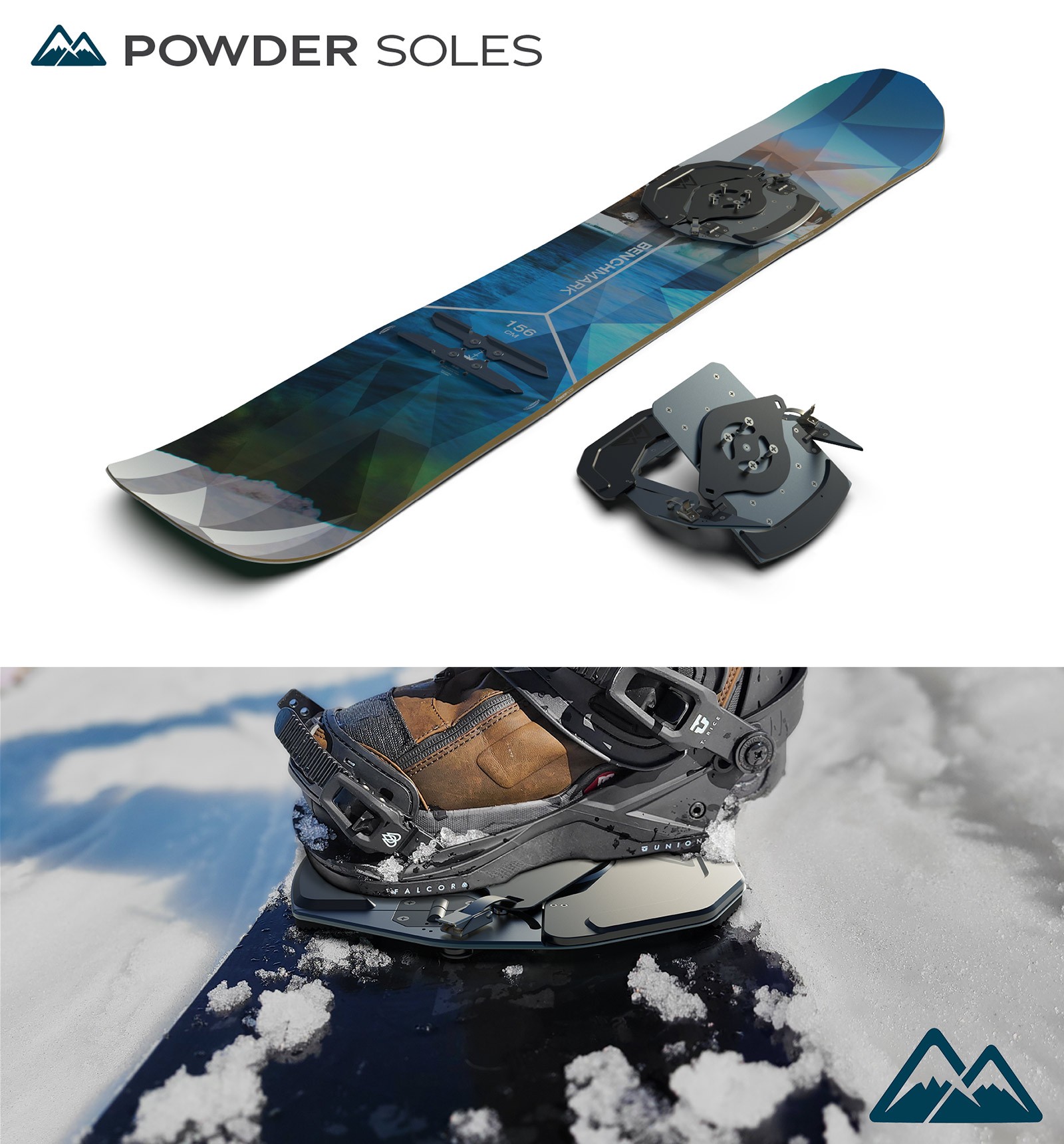 Powder Soles promotional photos from USU's Jayson Boren and Tate Floyd.