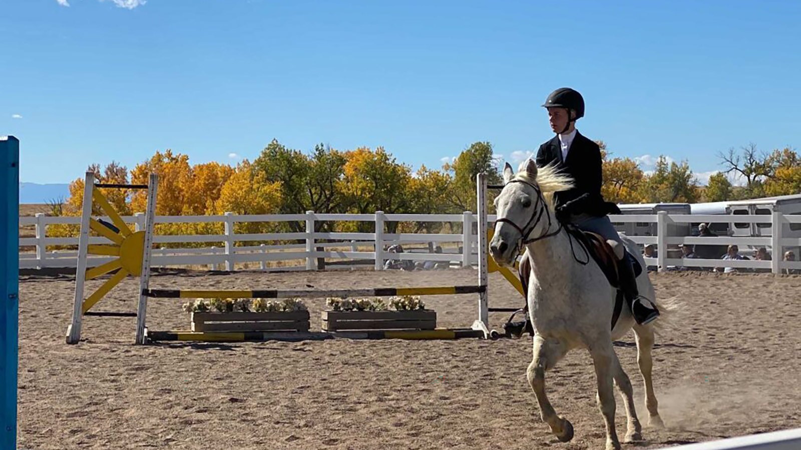 Aggie Equestrian in competition.