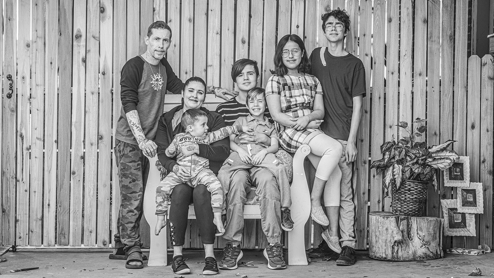 Maria Ellen Huebner, Family #6 Elvin & Michelle Monique Reyes and children.