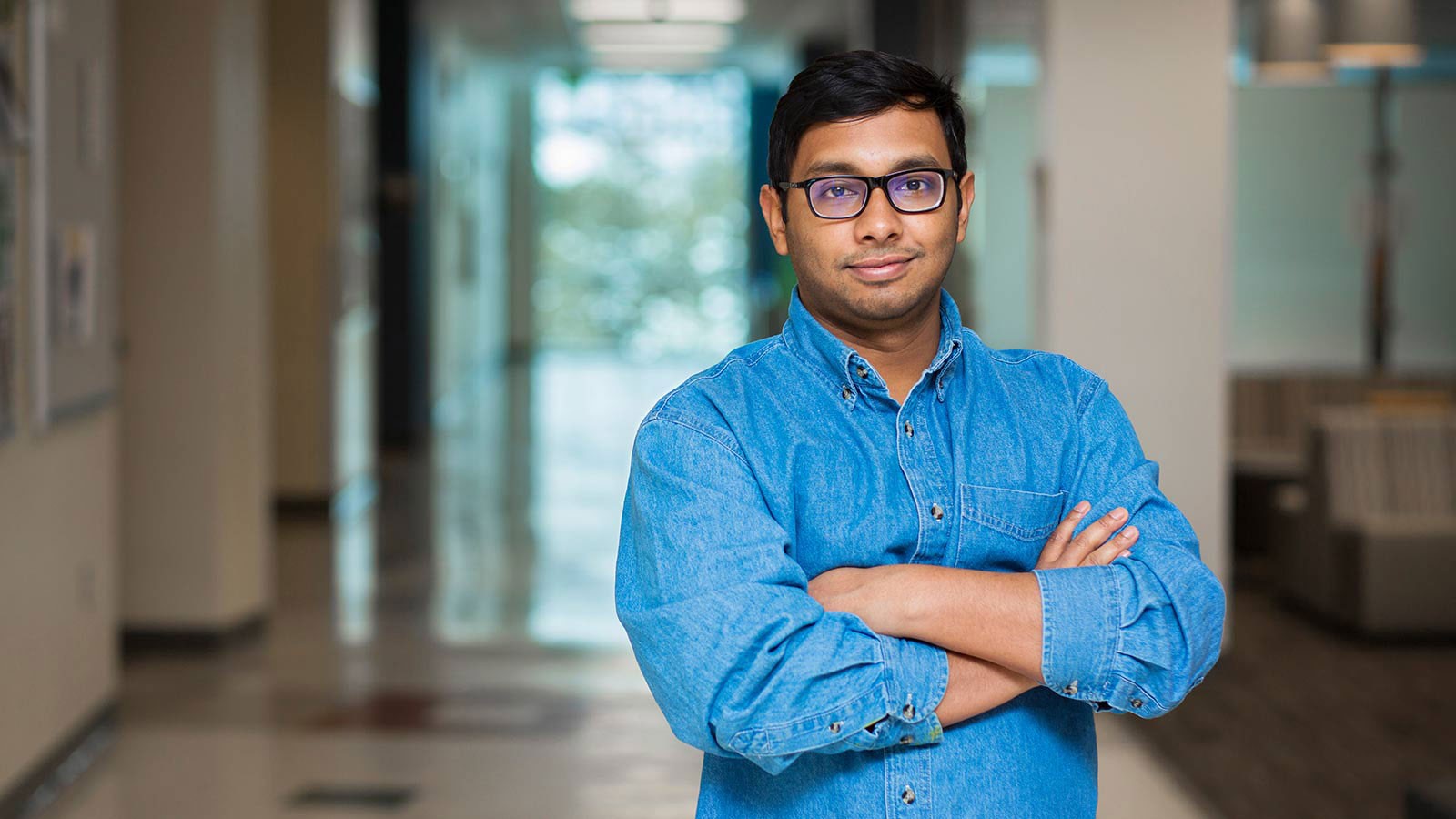 Rafiur Rahman, a master’s student in civil and environmental engineering.