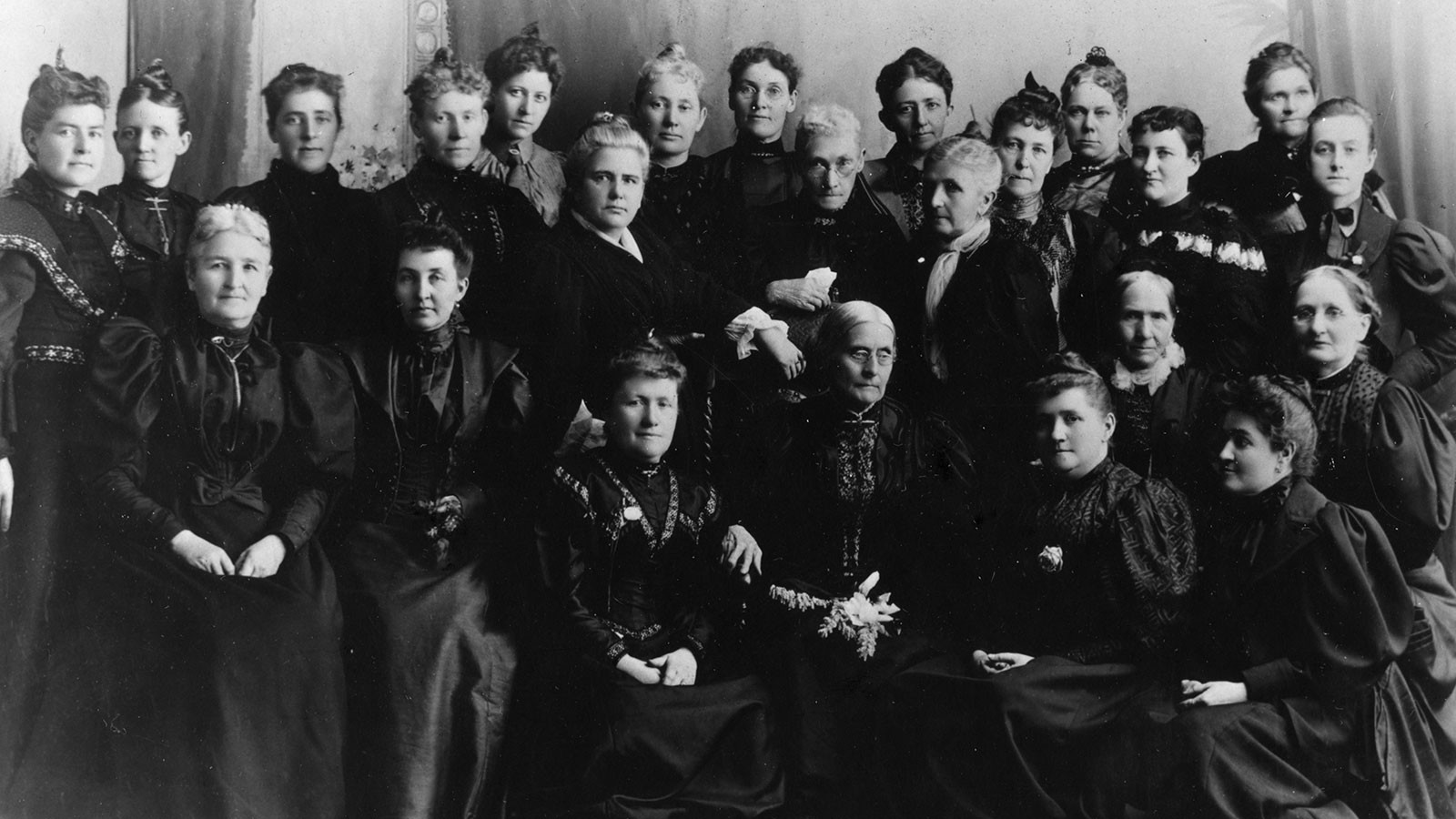 Utah women suffrage leaders, May 1895. Utah Historical Society.