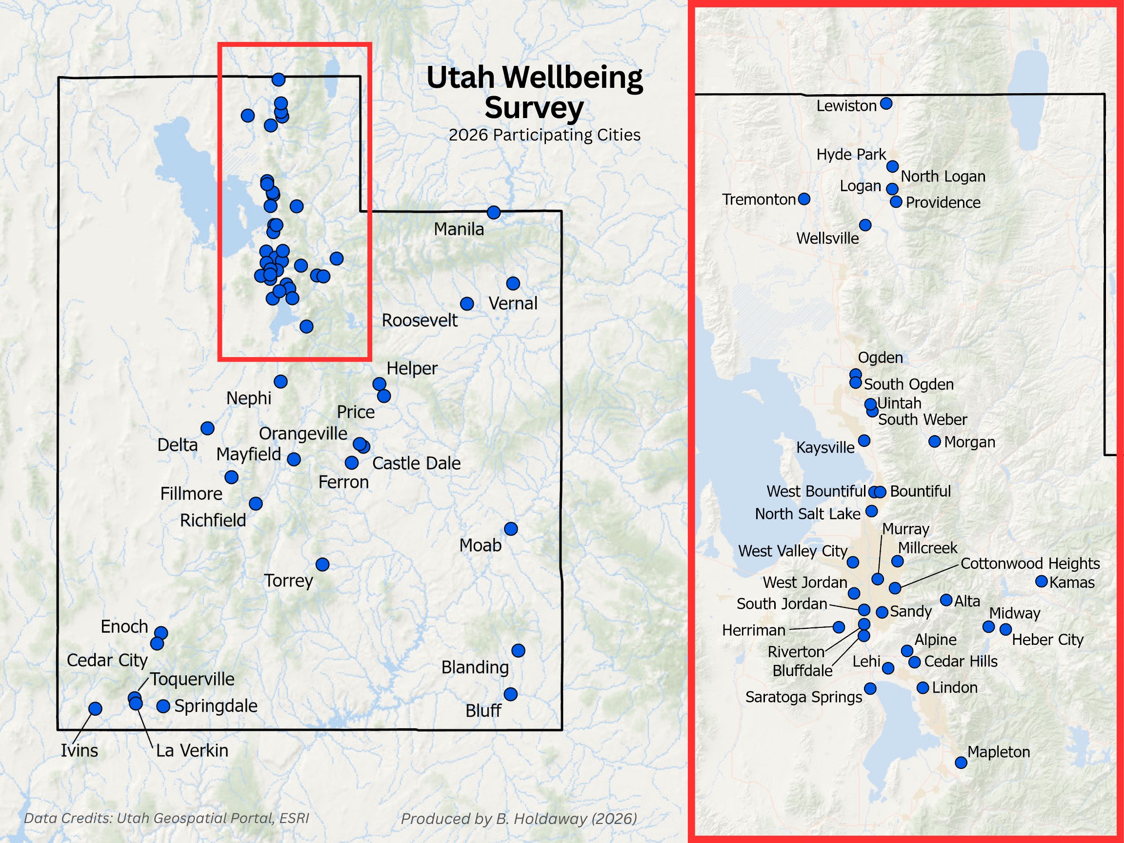 map of participating cities