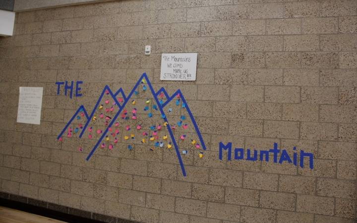 the mountain wall art